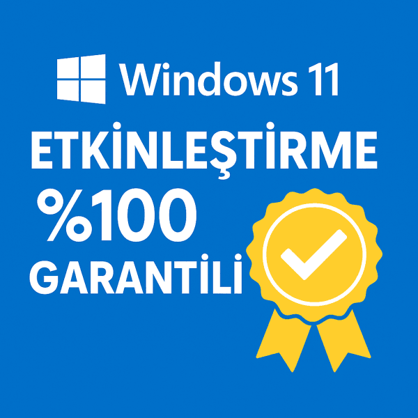 Windows 11 Etkinleştirme: %100 Garantili 5 Adımlık Güçlü Yöntem 2 Windows 11 Etkinleştirme